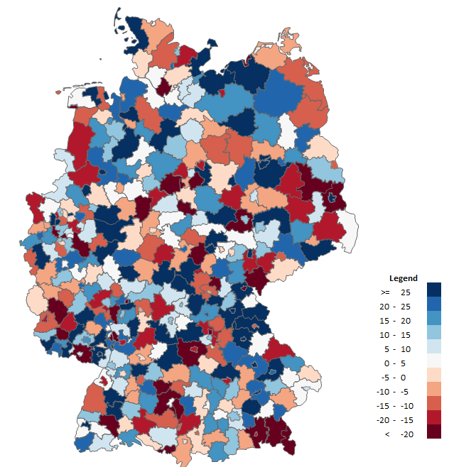 Excel Map Germany