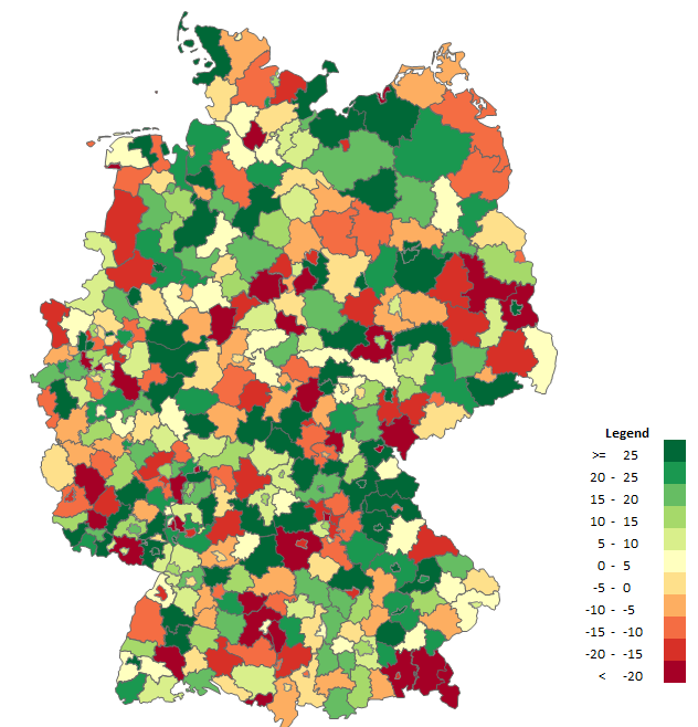 Excel Map Germany