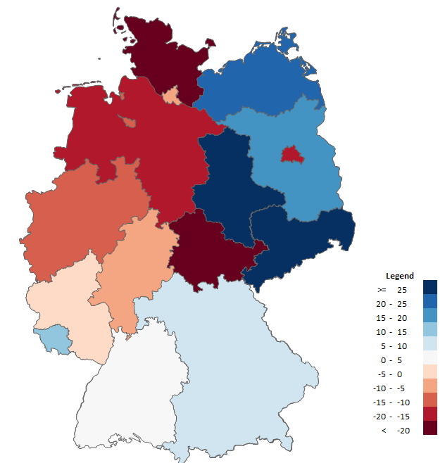 Excel Map Germany