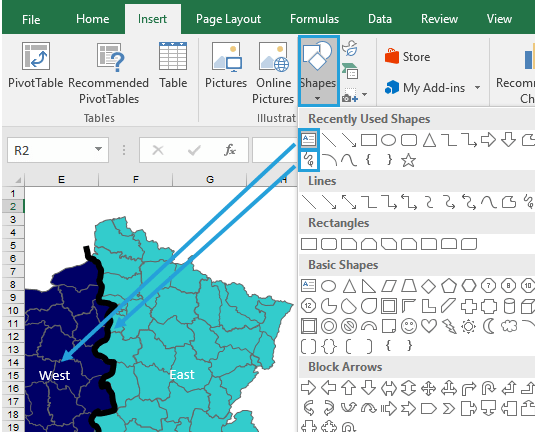 excel addin mac for heat map using zip code google maps