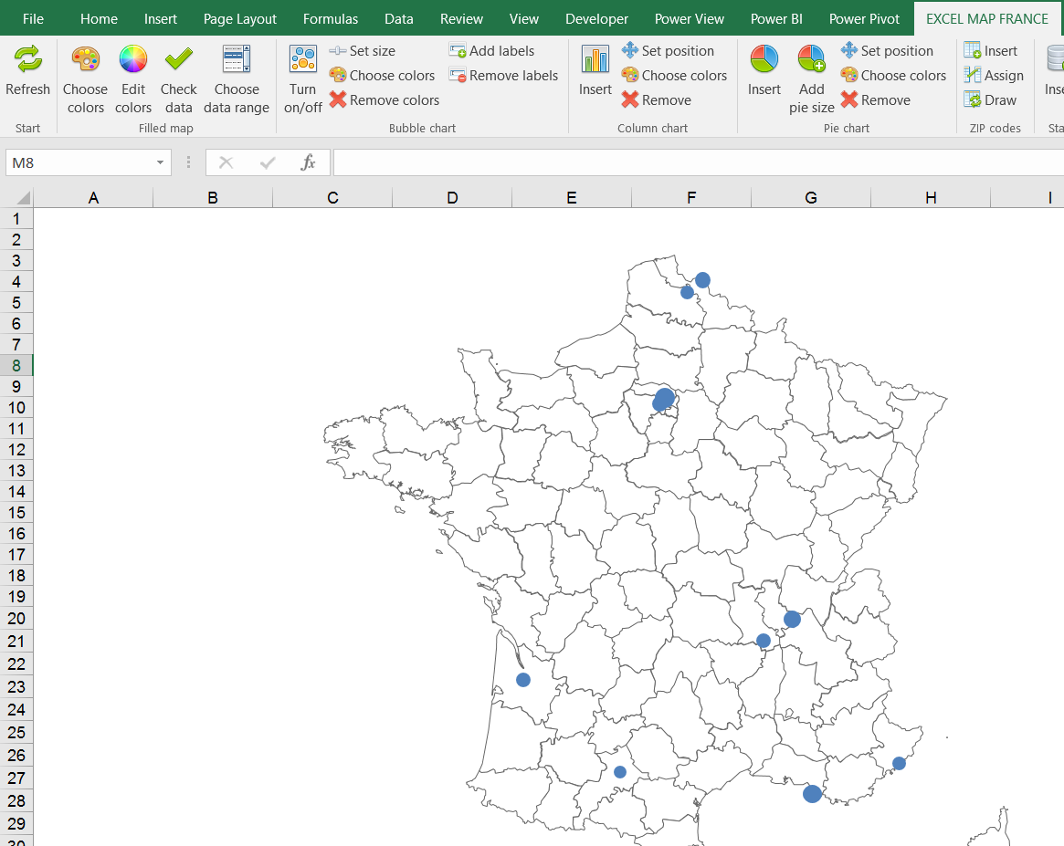 Excel Bubble Chart Labels