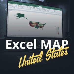 Excel Map United States – Maps for Excel – Simple Excel Add-In to ...