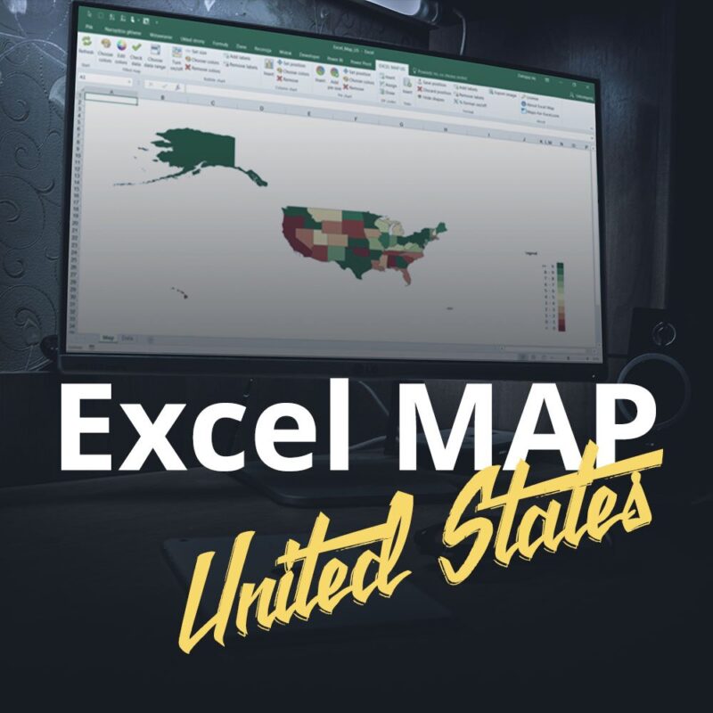 Excel Map United States