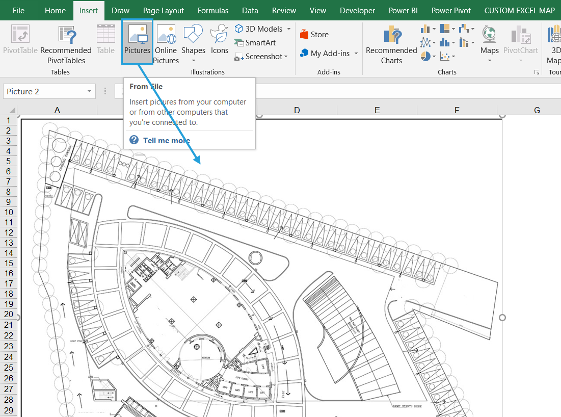 Create Your Custom Filled Map Choropleth Map For Regions Warehouse